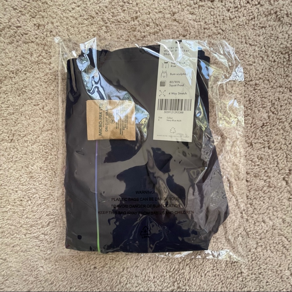 SWEATY BETTY POWER HIGH WAIST 9” BIKER SHORTS
